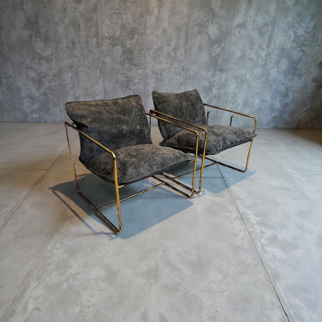 Metal & Cloud Chairs