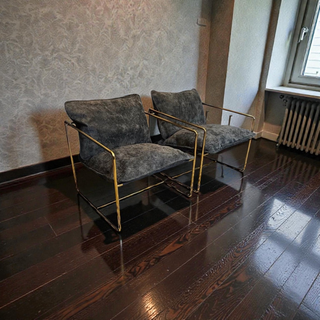 Metal & Cloud Chairs